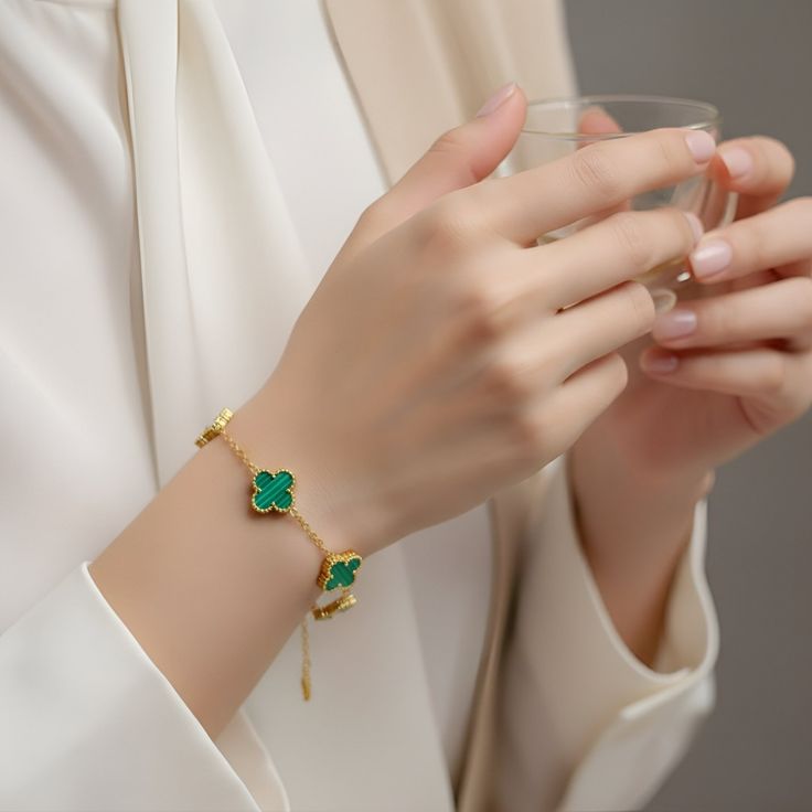 Green Clover Bracelet