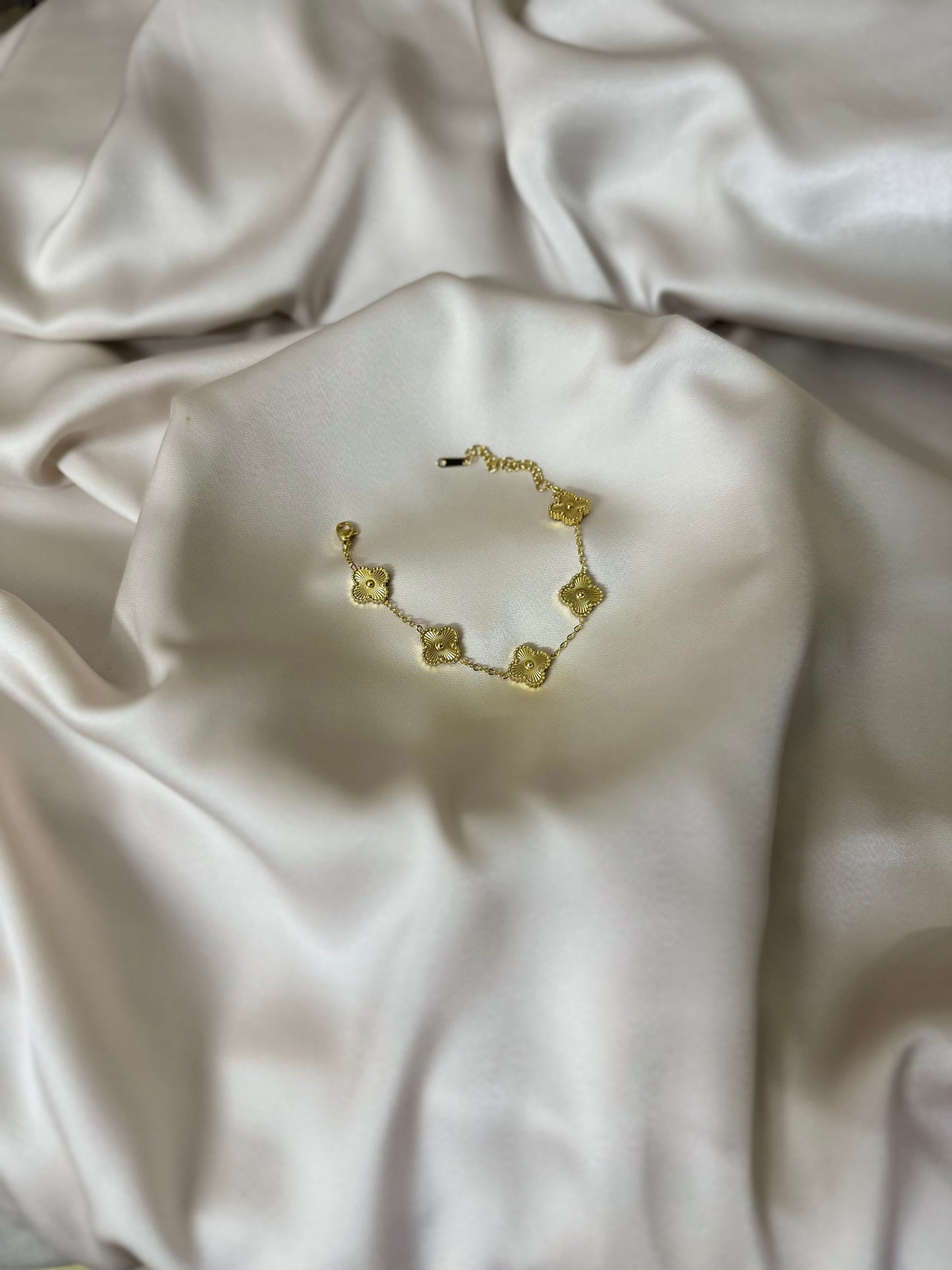 Golden Clover Bracelet