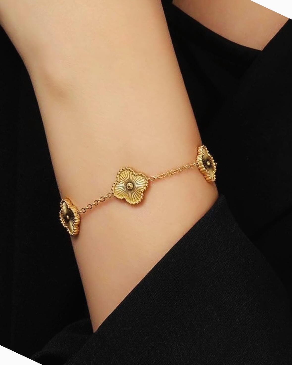 Golden Clover Bracelet