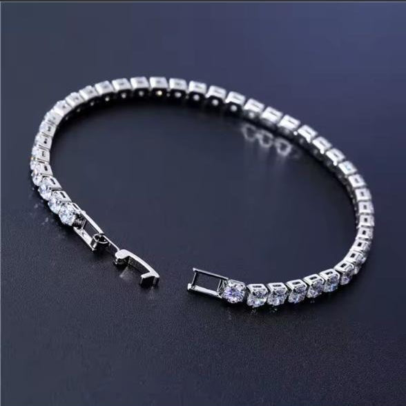 Silver Tennis Bracelet