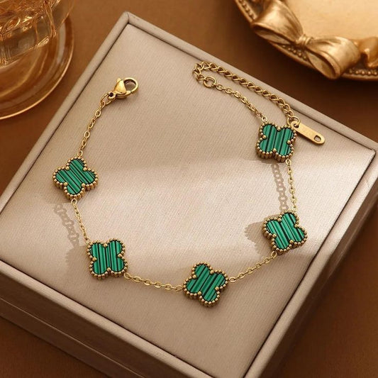 Green Clover Bracelet