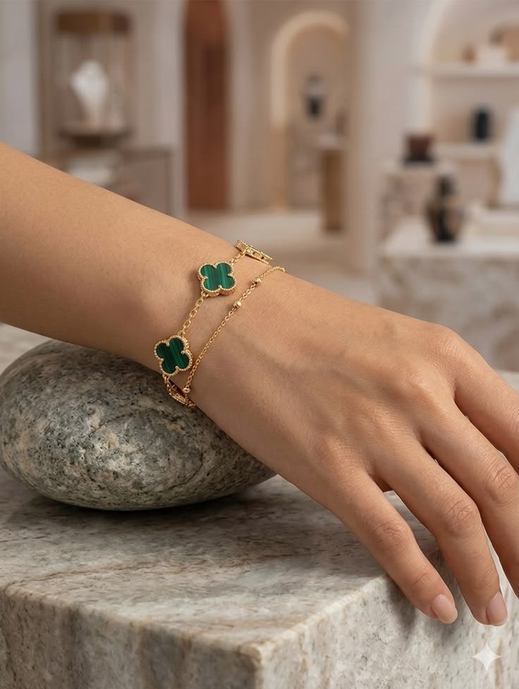 Green Clover Bracelet